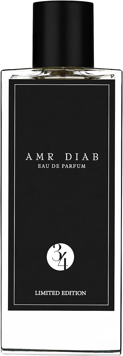 Amr Diab Eau De Parfum 34 Limited Edition, 85ml