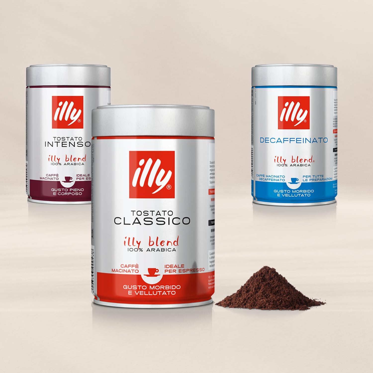 Illy Classico Classic Roast Coffee Beans,  250G