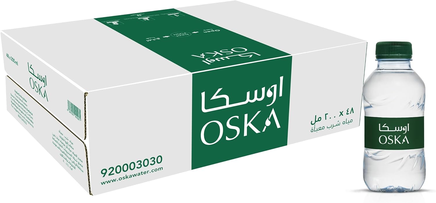 Oska Drinking Water, 330 ml - Pack of 40