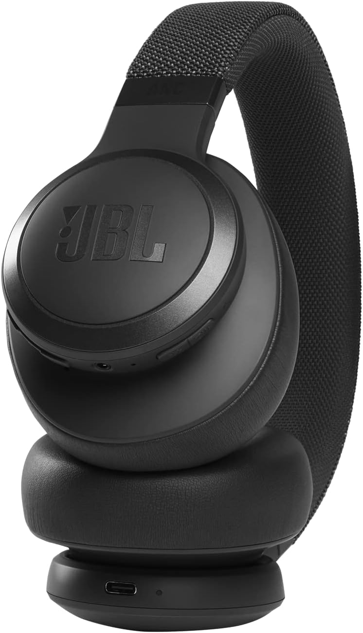 JBL Live 660NC Wireless Over Ear Noise Cancelling Headphones, Powerful JBL Signature Sound, ANC + Ambient Aware, Voice Assistant, 50H Battery