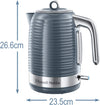Russell Hobbs 24364 Inspire Electric Kettle, 1.7 Litre Cordless Hot Water Dispenser with 1 Cup 45 Second Fast Boil, Cream, 3000 W