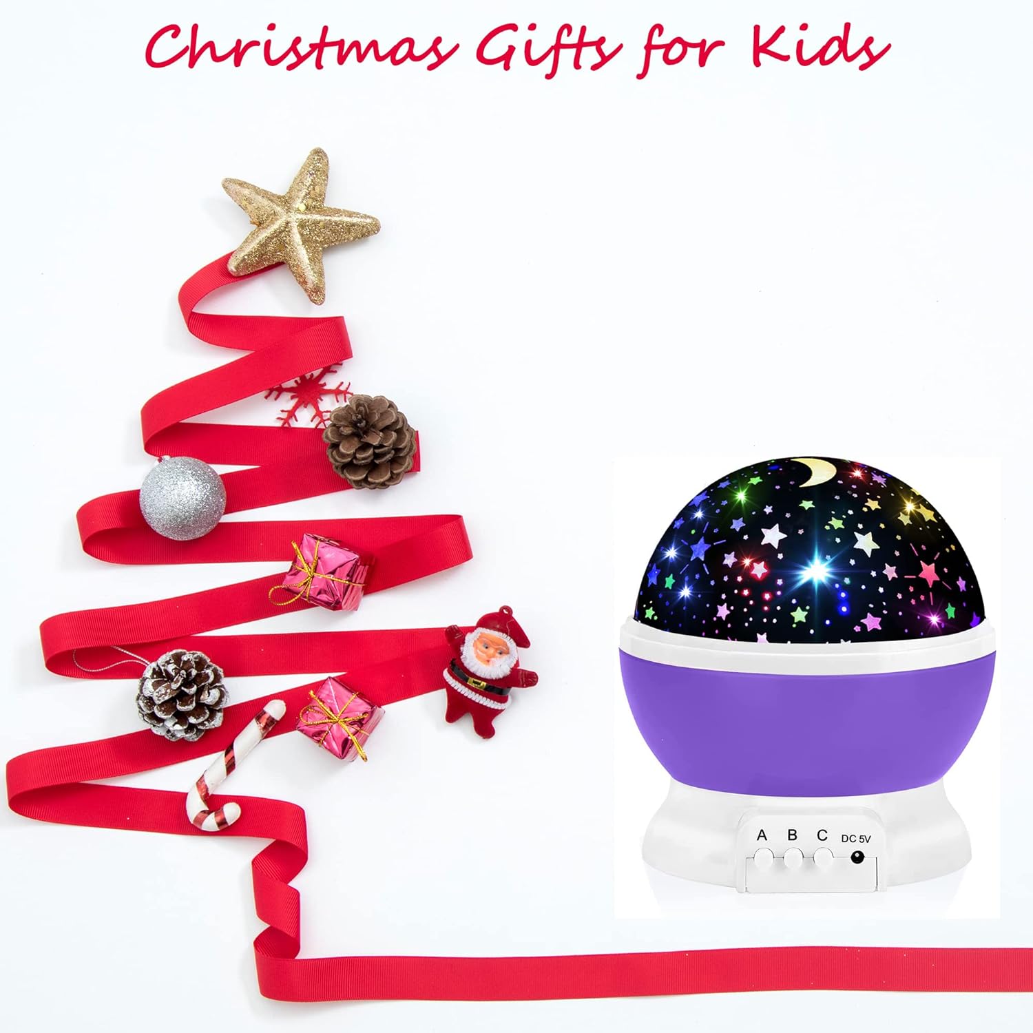 Toys for 1-10 Year Old Girls,Star Projector for Kids 2-9 Year Old Girl Gifts Toys for 3-8 Year Old Girls Christmas Gifts for 4-7 Year Old Boys Sensory Baby Toys Birthday Gifts Stocking Stuffers