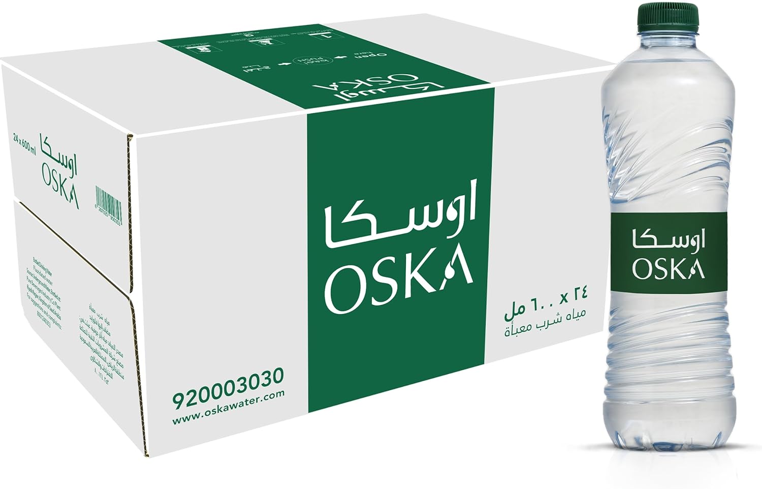 Oska Drinking Water, 330 ml - Pack of 40