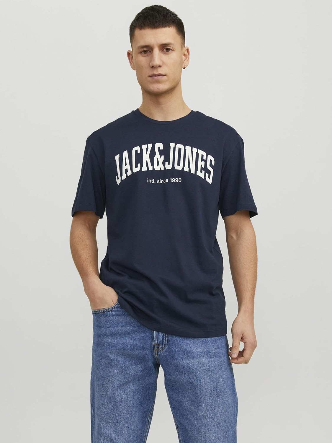 Jack & Jones mens JJEJOSH TEE SS CREW NECK NOOS T-Shirt