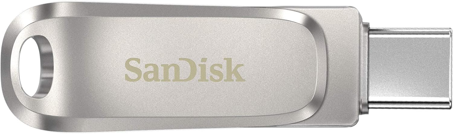 Sandisk Ultra Dual Drive Luxe Usb Type-C 128Gb - 150Mb/S, Usb 3.1 Gen 1