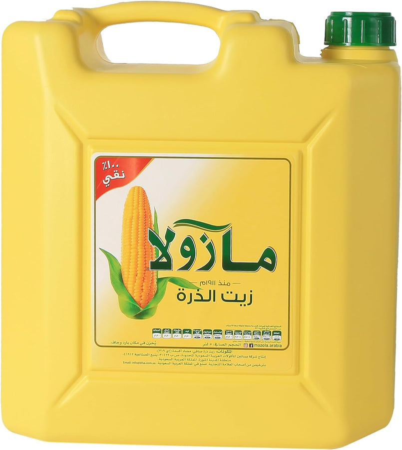 Mazola Corn Oil, 5 litre - Pack of 1 201534