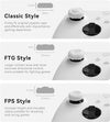 GeekShare Thumb Grip Caps for Xbox One Controller,Silicone Joystick Cover Solid Color Thumbsticks Cover Set Compatible with Xbox Series X,3 Pairs / 6 Pcs (Black)