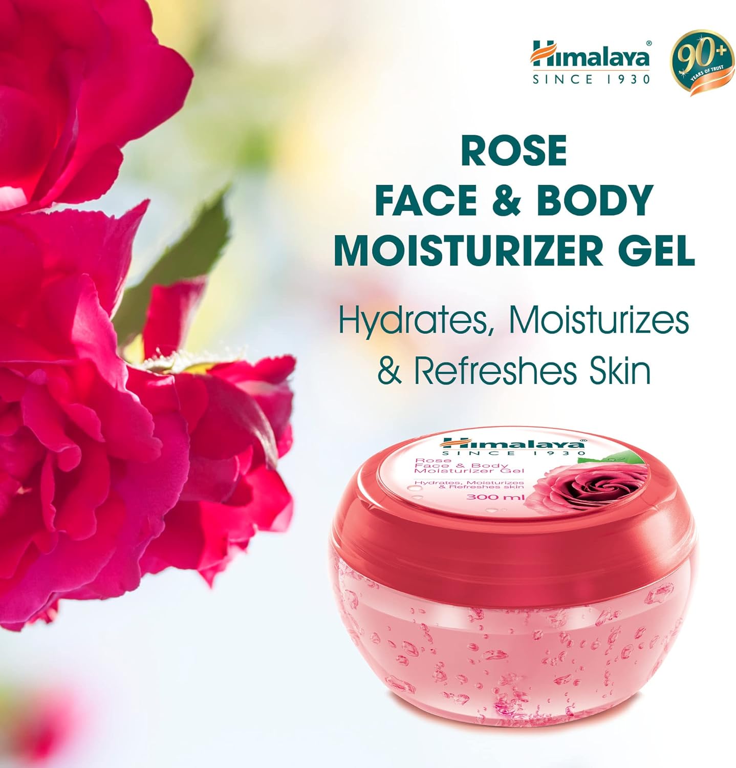 Himalaya Aloe Vera Gel Face & Body Moisturizer Gives Goodness Of Natural Skin Conditioner To Skin -300 ml