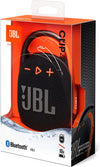 JBL Clip 4 Portable Bluetooth Speaker with Built-in Carabiner, Waterproof and Dustproof, 10-Hour Battery - Black