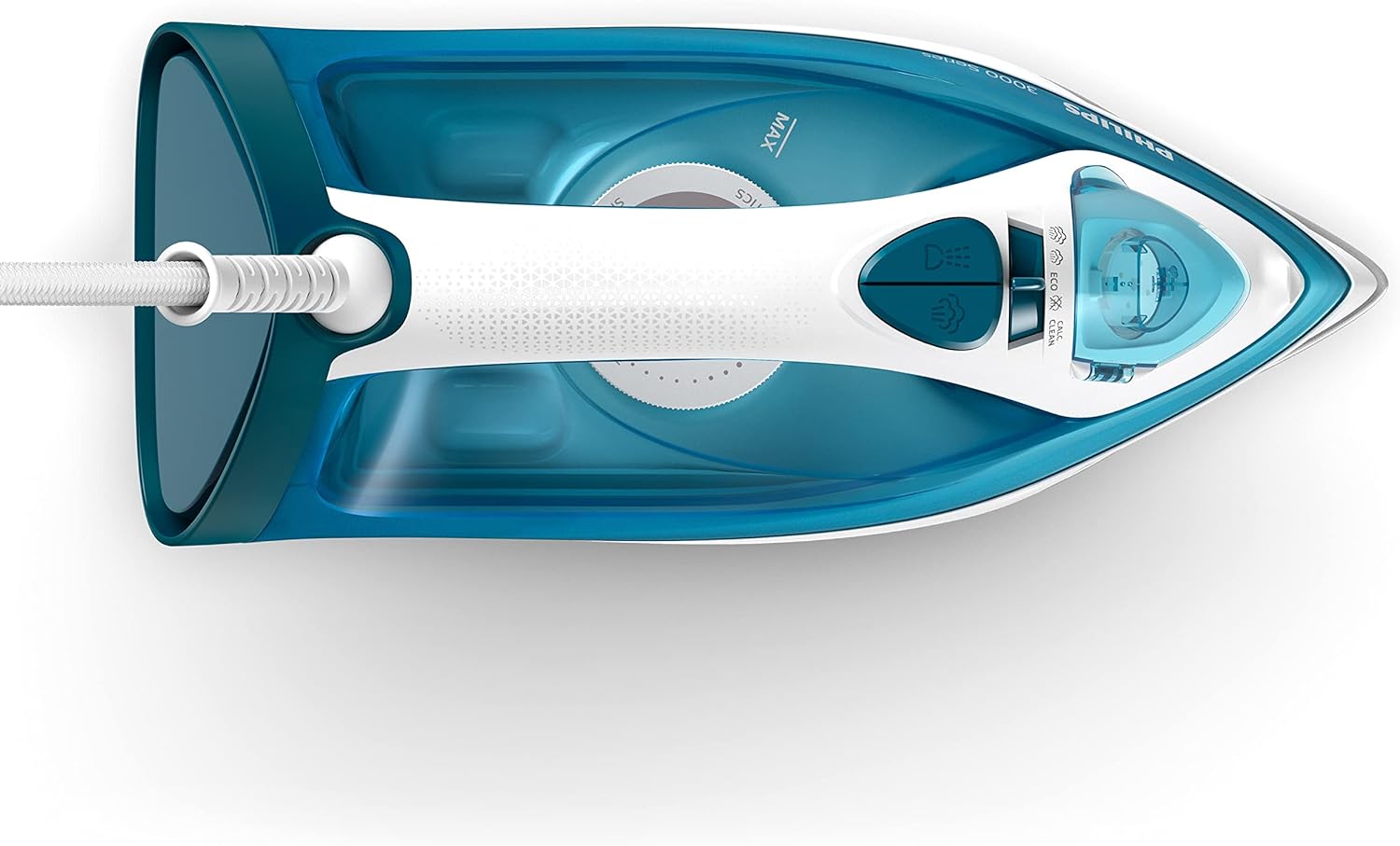 Philips Steam Iron Continuous Steam Flow of 30 Grams per minute and 140 g/min 2100W - 300ml - 50/60Hz - 3000 Series DST3011/26