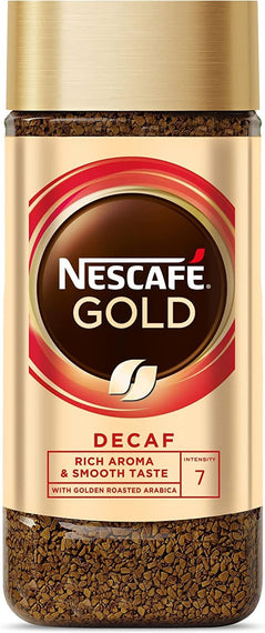 Nescafe Gold Decaf Instant Coffee Jar, 95g - Rich & Aromatic, Golden Roast, Premium Quality