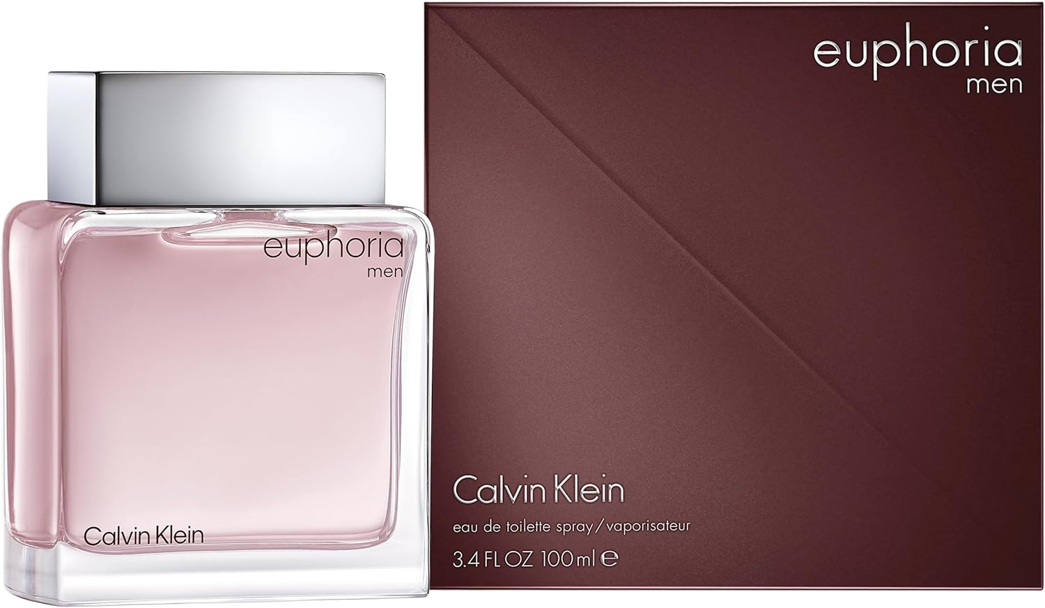 Euphoria by Calvin Klein Eau de Toilette for Men, 100 ml