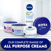 NIVEA Moisturising Cream, Universal All Pourpose Moisturizer for Face Body Hands, Tin 3x150ml