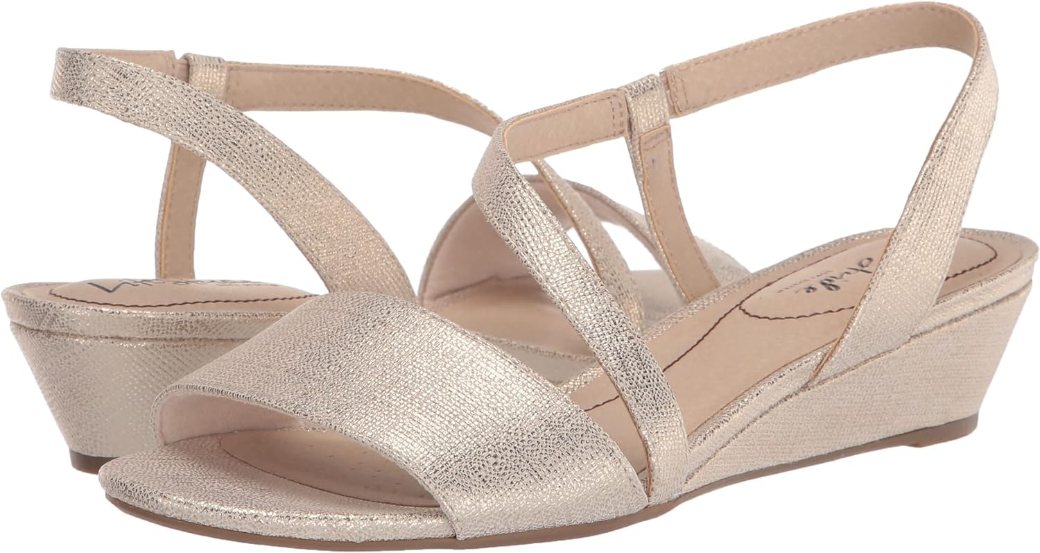 LifeStride Women's Yasmine Wedge comfort Sandal