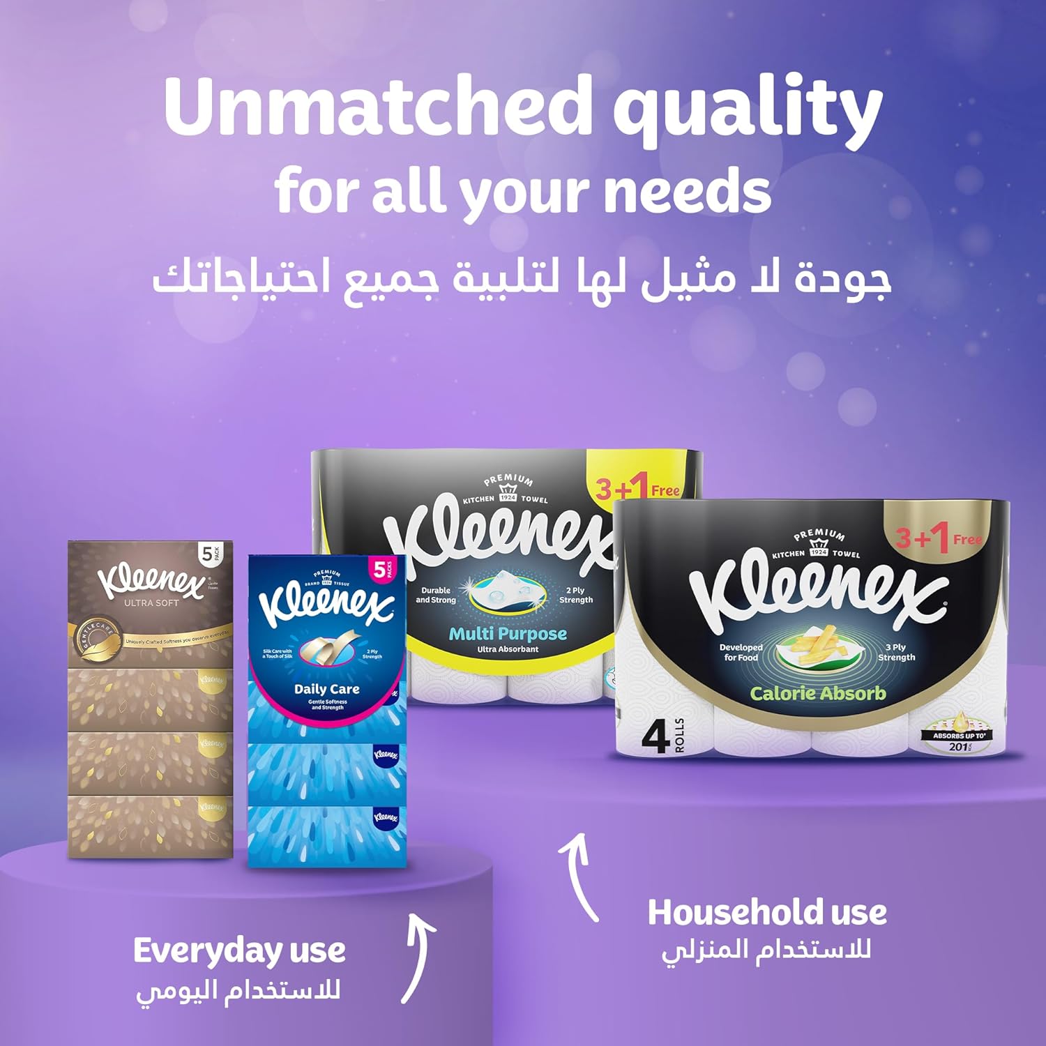 Kleenex Extra Dry Toilet Tissue Paper, 3 Ply, 20 Rolls X 160 Sheets, Embossed Bathroom Tissue With Superior Absorbency