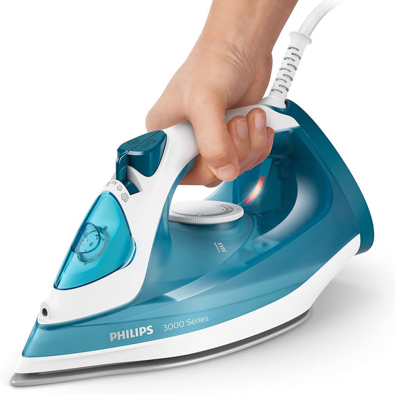 Philips Steam Iron Continuous Steam Flow of 30 Grams per minute and 140 g/min 2100W - 300ml - 50/60Hz - 3000 Series DST3011/26