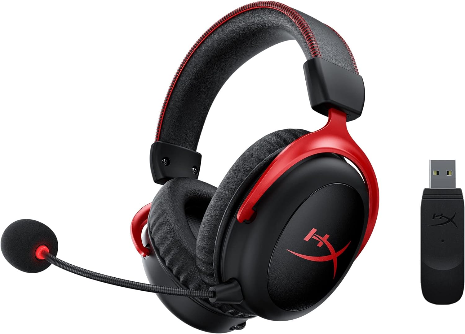 HyperX Cloud II Gaming Headset for PC & PS4 & Xbox One, Nintendo Switch, Black-Gunmetal, Wired