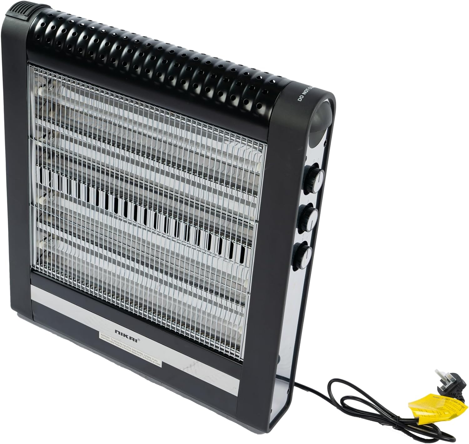 Nikai Electric Fan Heater, 2000W, White - Nfh6006 |Two Years Warranty