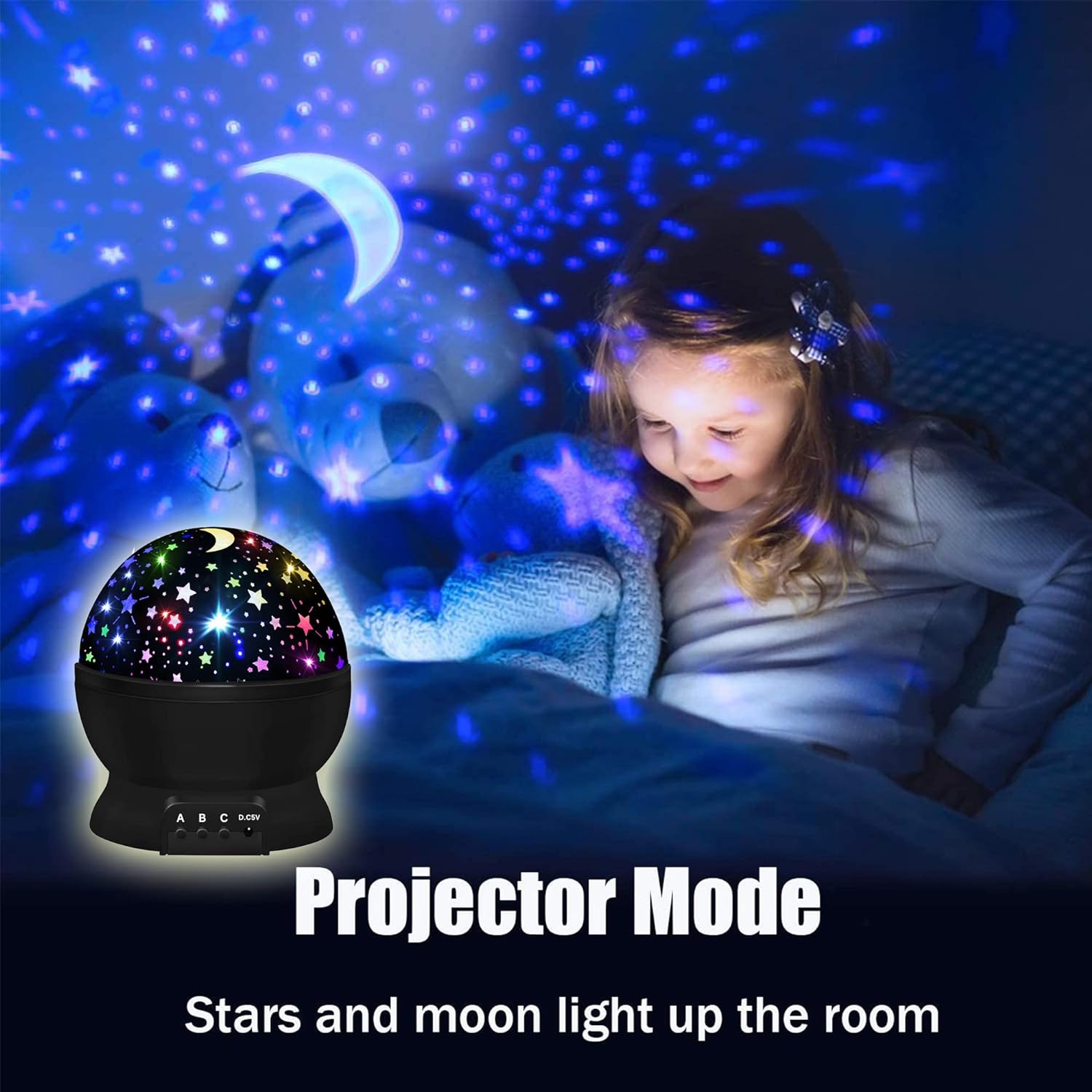 Toys for 1-10 Year Old Girls,Star Projector for Kids 2-9 Year Old Girl Gifts Toys for 3-8 Year Old Girls Christmas Gifts for 4-7 Year Old Boys Sensory Baby Toys Birthday Gifts Stocking Stuffers