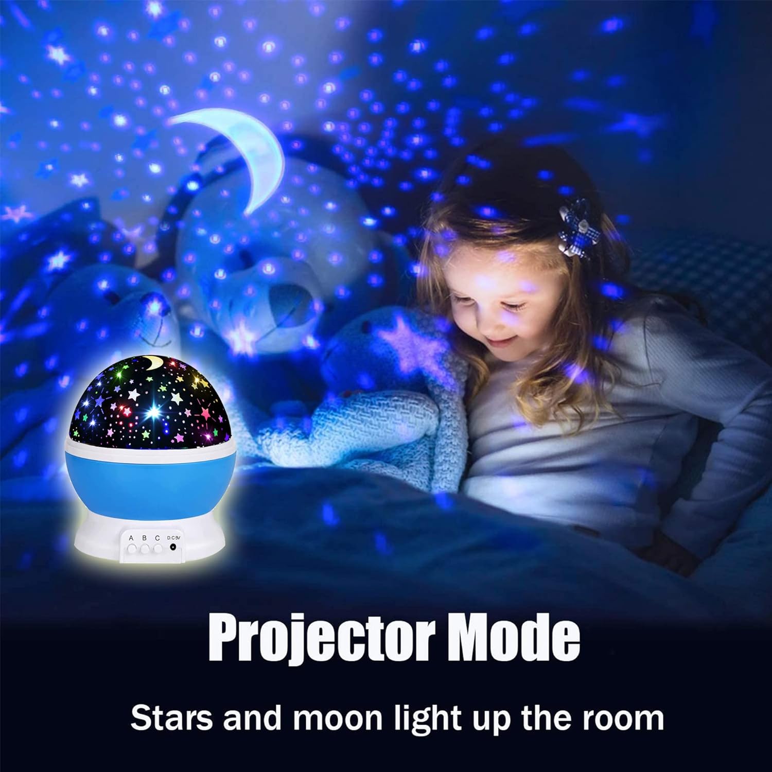 Toys for 1-10 Year Old Girls,Star Projector for Kids 2-9 Year Old Girl Gifts Toys for 3-8 Year Old Girls Christmas Gifts for 4-7 Year Old Boys Sensory Baby Toys Birthday Gifts Stocking Stuffers