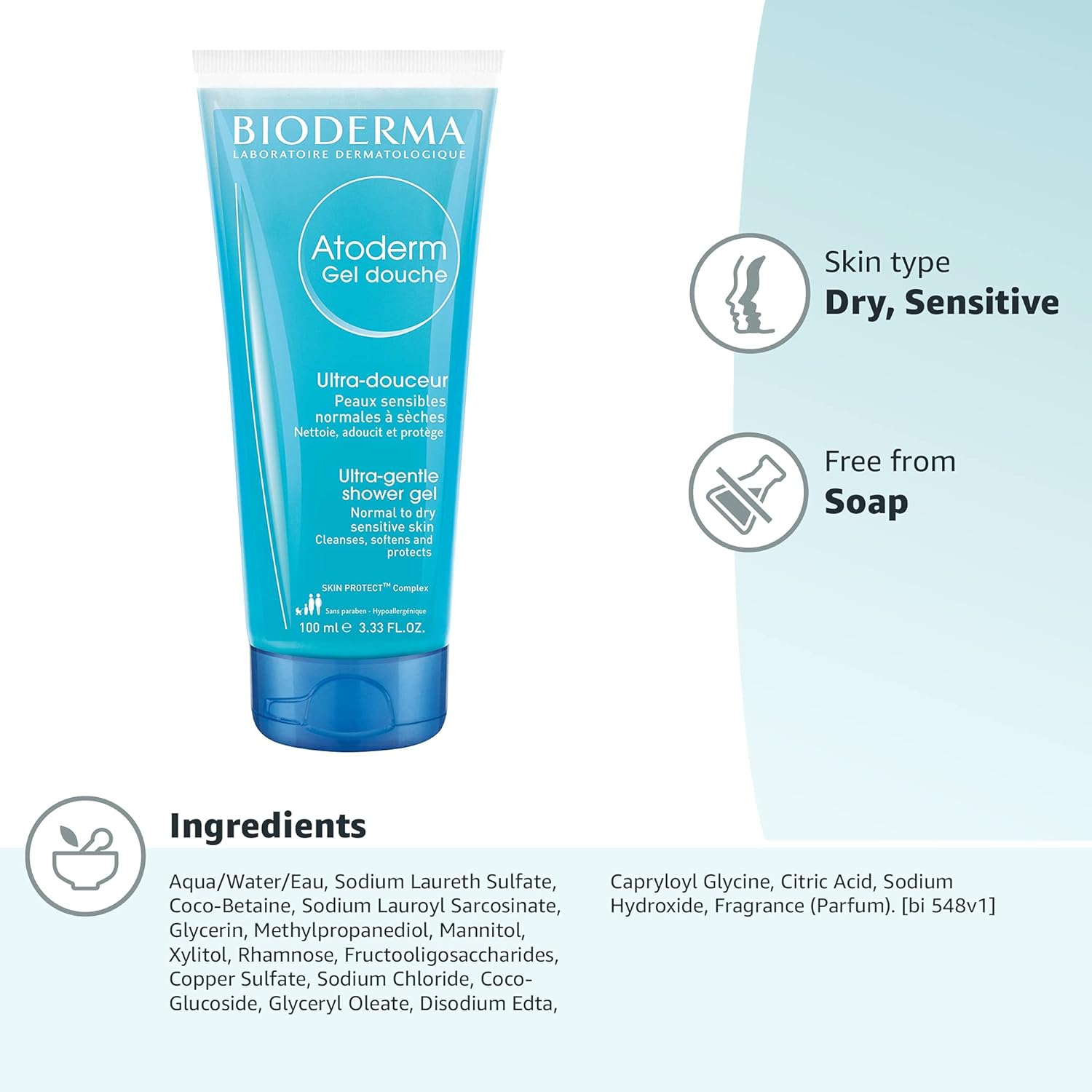 Bioderma Atoderm Gel Douche 1L