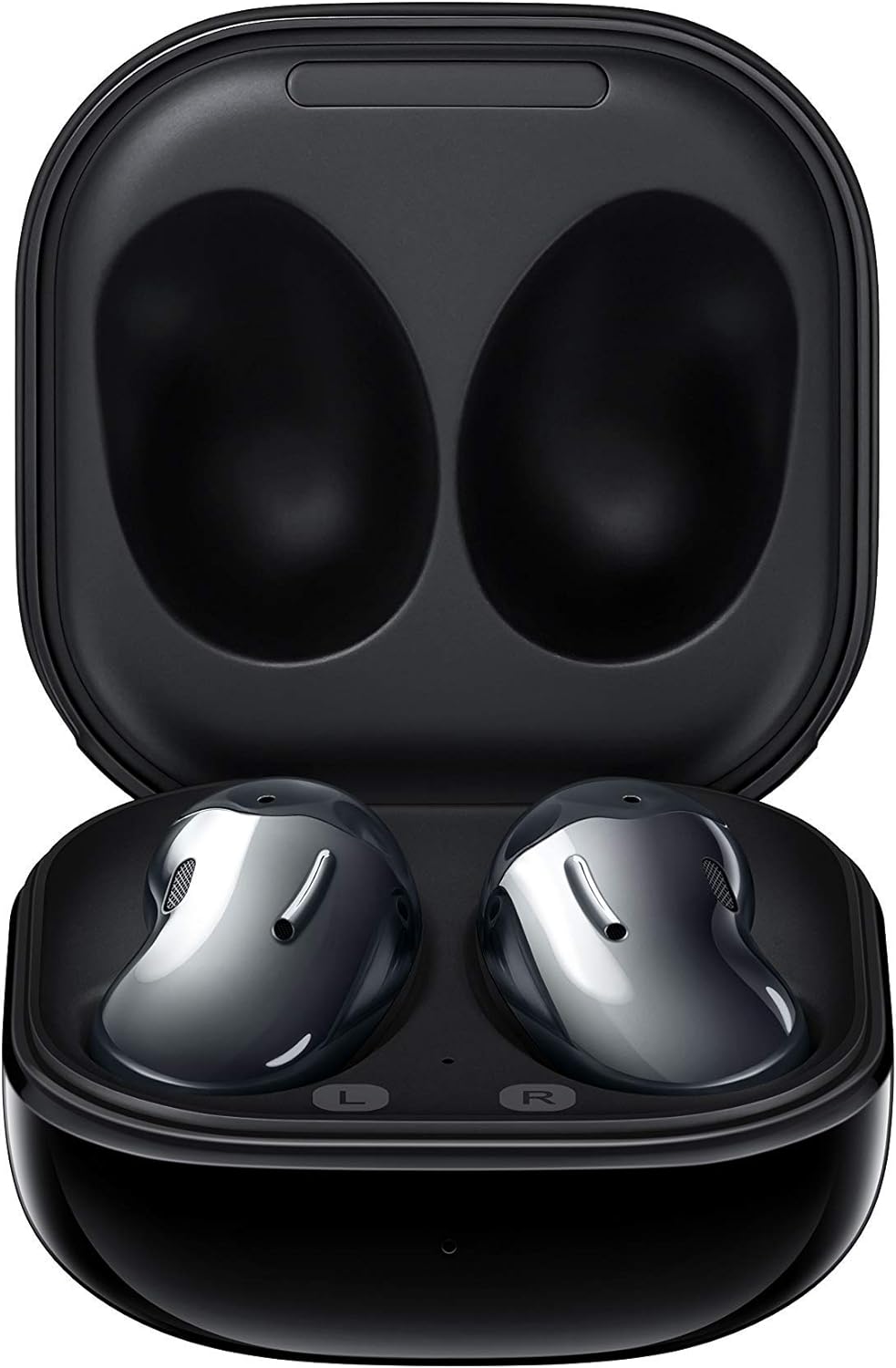 Samsung Galaxy Buds Live, True Wireless Earbuds w/Active Noise Cancelling (Wireless Charging Case Included), Black