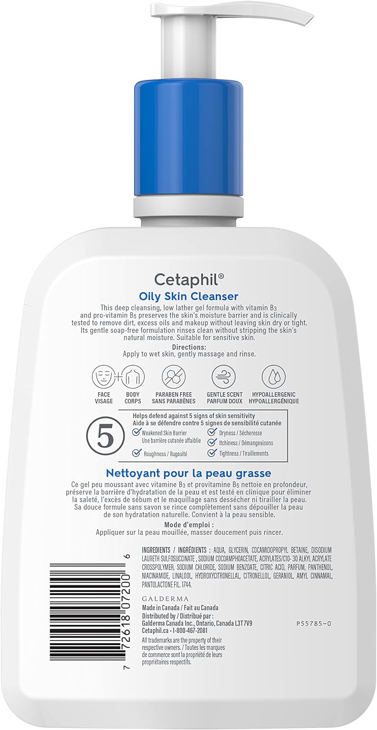 Cetaphil Oily Skin Cleanser 236ml