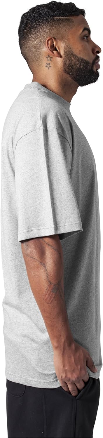 Urban Classics Mens Tall Tee Oversized T-Shirt Oversized Short Sleeves T-Shirt with Dropped Shoulders, 100% Jersey Cotton (pack of 1)