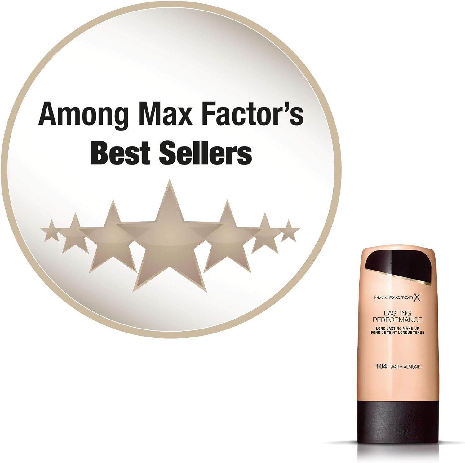 Max Factor Lasting Performance, Liquid Foundation, 102 Pastelle, 35 Ml