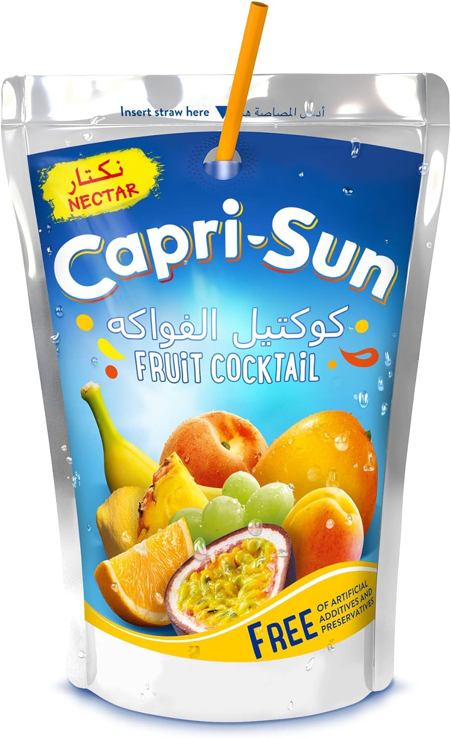 Capri-Sun Nectar 30% Strawberry Juice Drinks 200 ml, Pack of 10