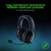Razer BlackShark V2 X Gaming Headset: 7.1 Surround Sound - 50mm Drivers - Memory Foam Cushion - for PC, PS4, PS5, Switch, Xbox One, Xbox Series X|S, Mobile - 3.5mm Audio Jack - Black