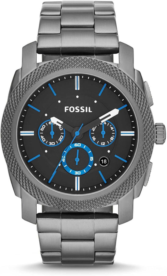 Fossil Machine Analog Black Dial Men's Watch