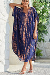 YouKD Summer Long Kaftan Bohemian Beach Kimono Swimsuit Cover Up Plus Size Dress for Women