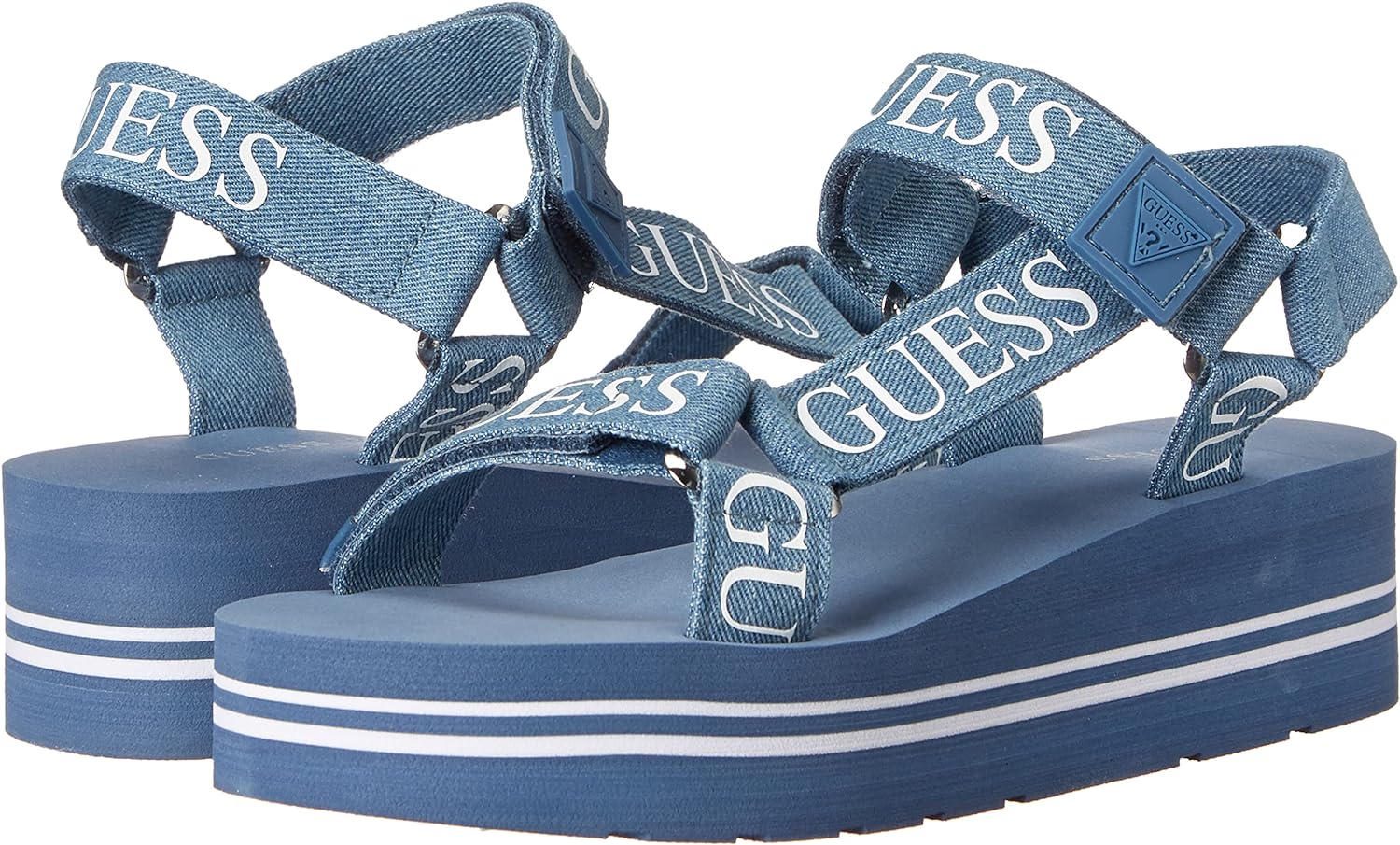 GUESS Avin womens Wedge Polyurethane Sandal