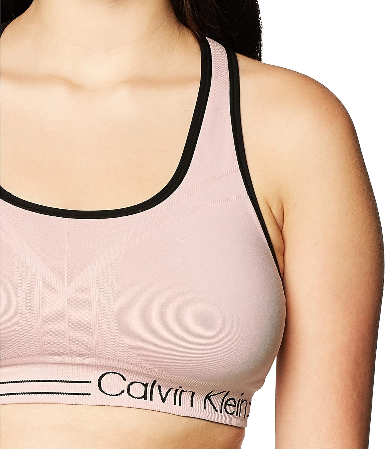 Calvin Klein Women's Premium Performance Moisture Wicking Medium Impact Sports Bra