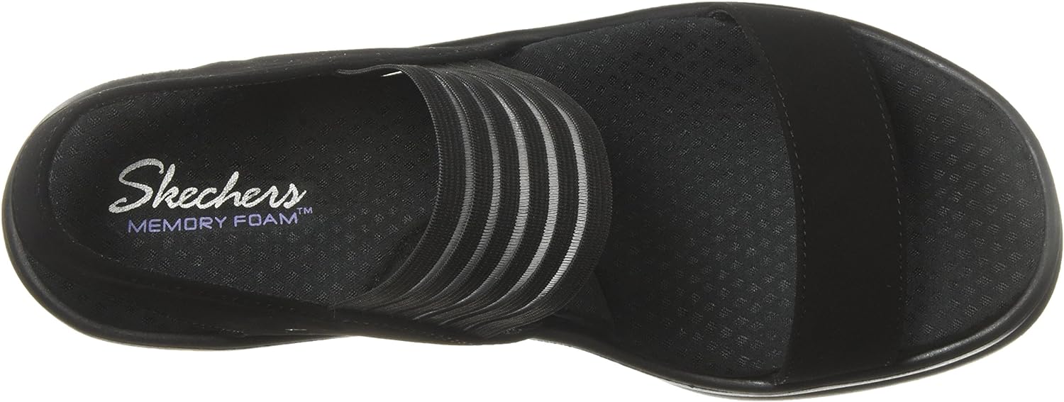 Skechers Women's Rumblers Sci-fi Wedge Sandal