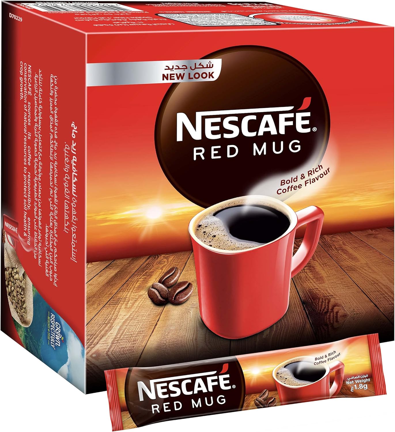 Nescafe Red Mug Coffee Stick 1.8G (50 Sticks)