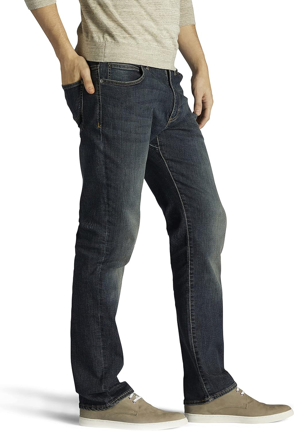 Lee Men's Extreme Motion Straight Taper Jean