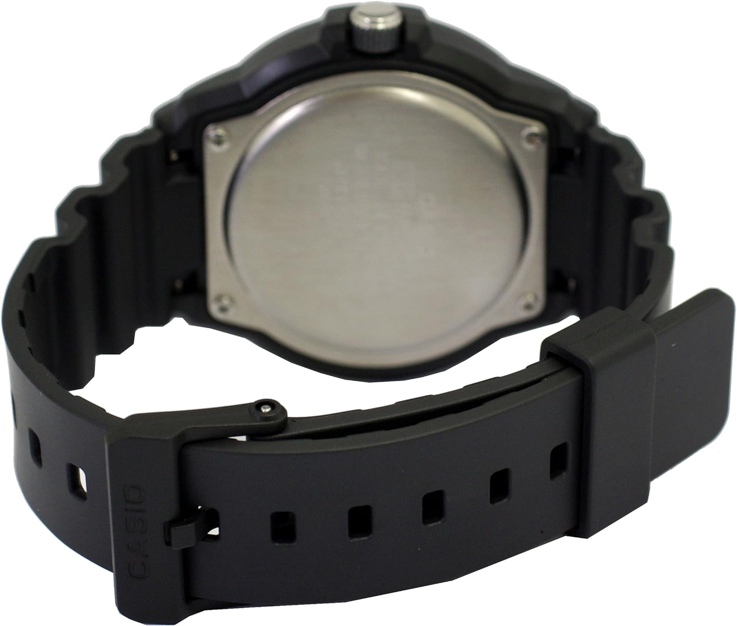 Casio Men's Black Dial Resin Analog Watch