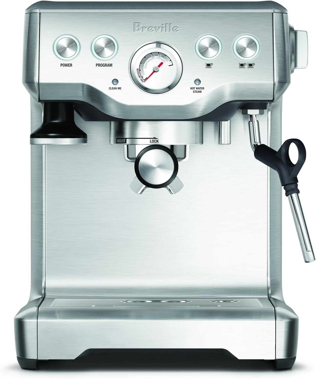 Breville BES870 Barista Express Espresso Machine, Silver