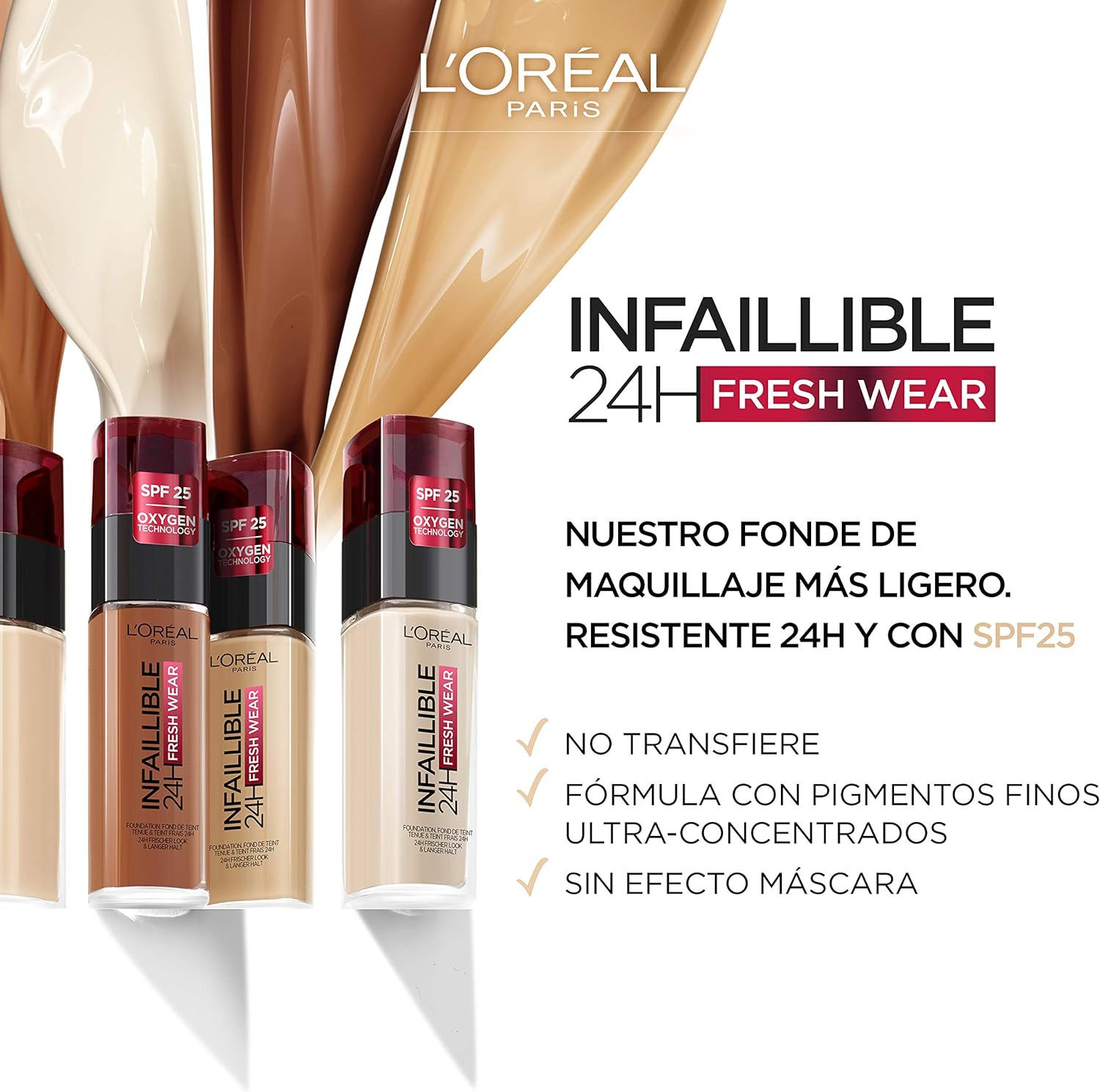 L'Oreal Paris, Infaillible 24hr Freshwear Foundation 015 Porcelaine