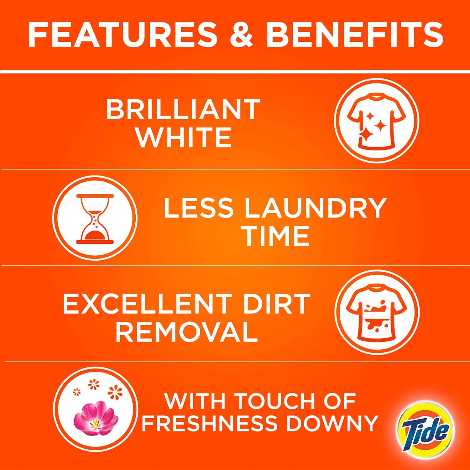 Tide Laundry Powder Detergent Original Scent