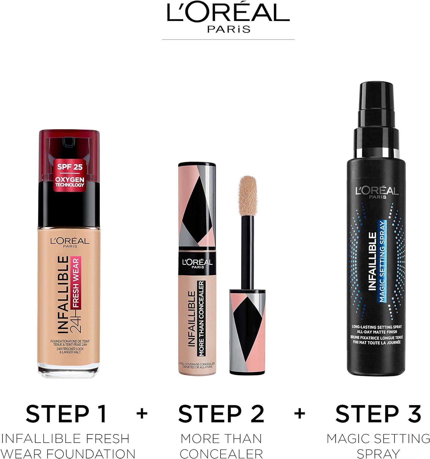 L'Oreal Paris, Infaillible 24hr Freshwear Foundation 015 Porcelaine