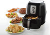 ALSAIF 6Liter 1800W Electric Air Healthy Fryer With Timer to Fry, Bake, Grill, Roast Or Reheat, Red AL7204 2 Years warranty