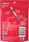 Colgate Max Fresh Wisp Disposable Mini Toothbrush for Adults, Peppermint Flavor, Built-in Tongue Scraper, 24 Count