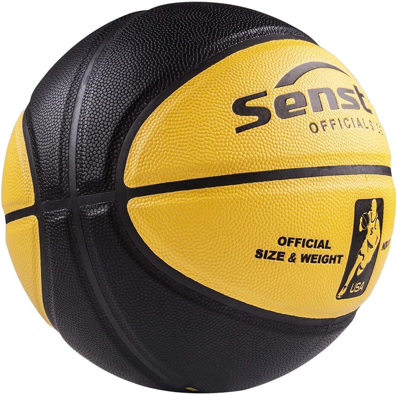Senston Basketball 29.5" Outdoor Indoor Mens Basketball Ball Official Size 7 Basketballs