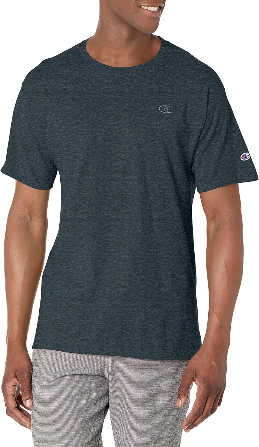 Champion mens Classic Jersey Tee T-Shirt (pack of 1)