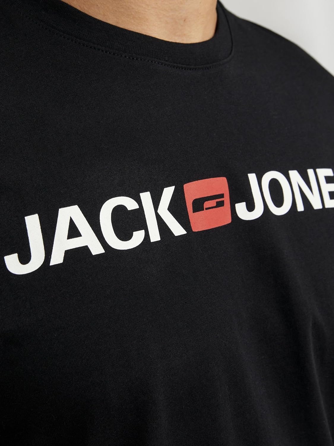 Jack & Jones Mens Jjecorp Logo Tee Ss Crew Neck Noos Slim Fit T-Shirt