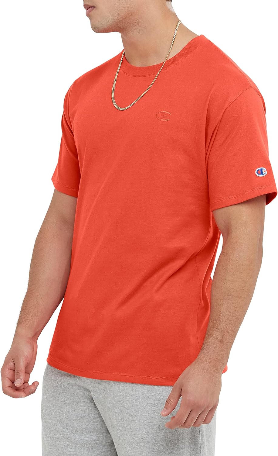 Champion mens Classic Jersey Tee T-Shirt (pack of 1)