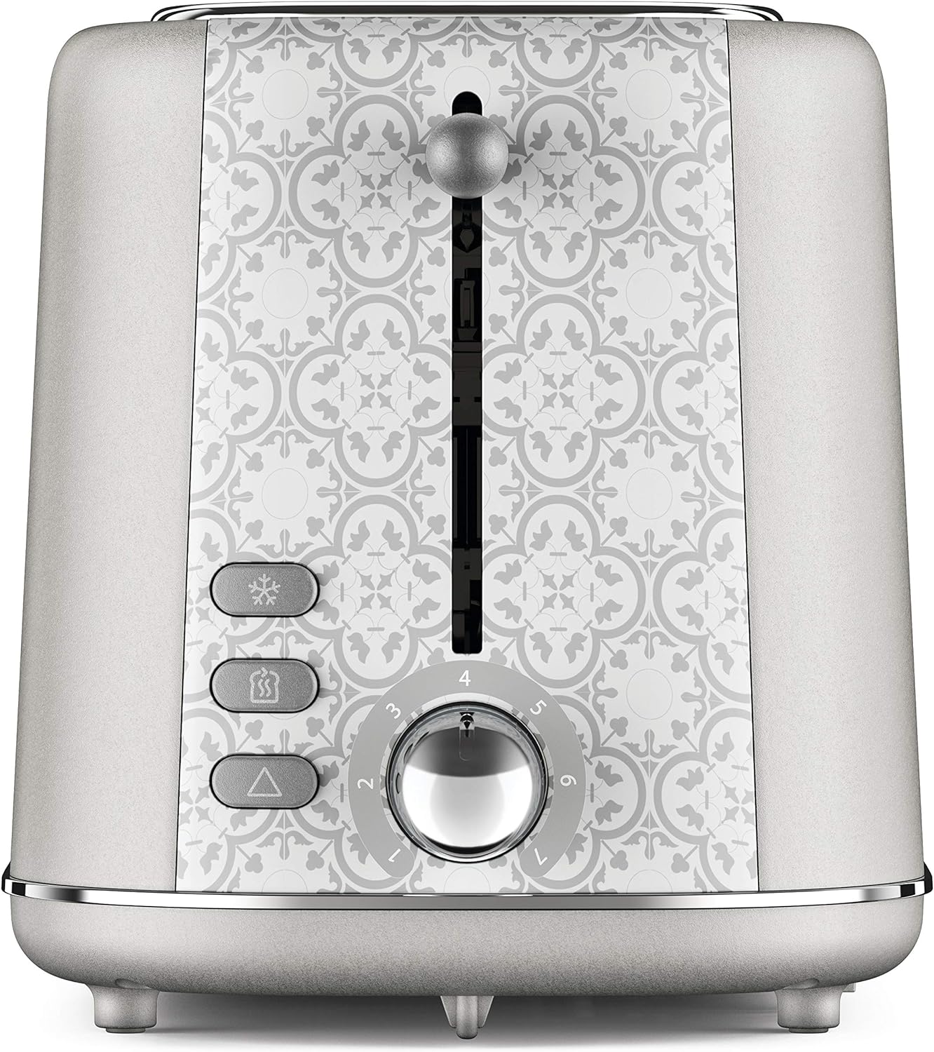 Kenwood Abbey Lux Toaster, 2 Slot Toaster, 7 Browning Settings, Reheat, Defrost and Cancel Functions, Pull Crumb Tray, Cord Storage, 800 W, TCP05.C0WH, Pure White